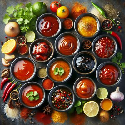 Image of Sarasota's 7 Spicy Sweet Tangy Grilling Baking Sauces