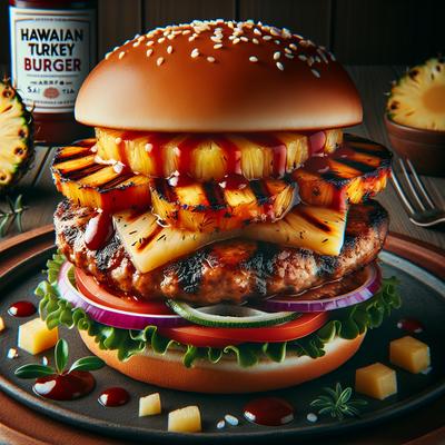 Image of Sarasota's Favorite Hawaiian Turkey Burger