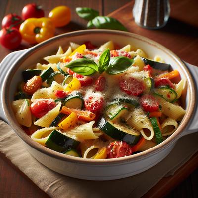 Image of Sarasota's Lighter Baked Pasta Primavera