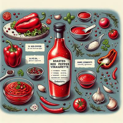 Image of Sarasota's Roasted Red Pepper Vinaigrette