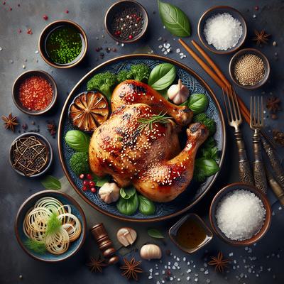 Image of Sarasota's Sesame Grilled Chicken Thighs