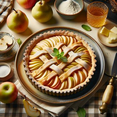 Image of Sarasota's Simple Pear and Apple Tart