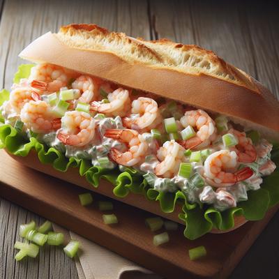 Image of Sarasota's Simple Shrimp Salad Sandwich