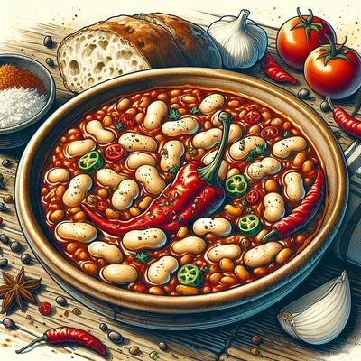 Image of Sarasota's Spicy Savory White Bean Chili