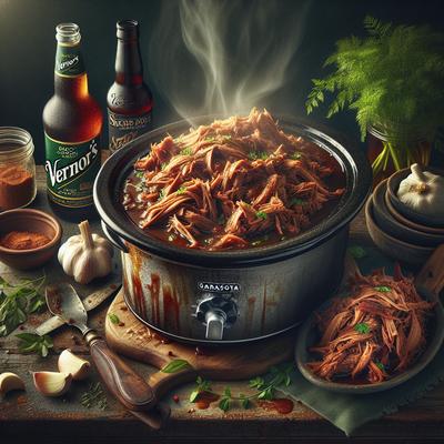 Image of Sarasota's Vernor's Spicy Crock Pot Pulled Pork