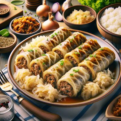 Image of Sarma Croatian Sauerkraut Rolls