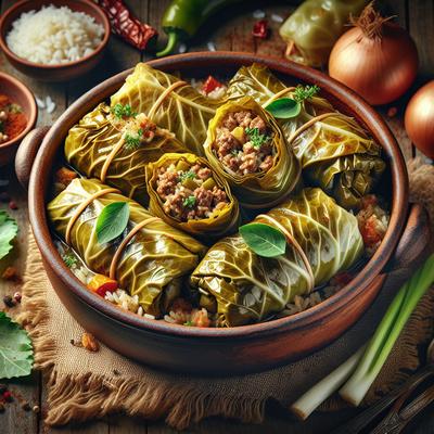 Image of Sarma Stuffed Cabbage Leaves from Dalmatia