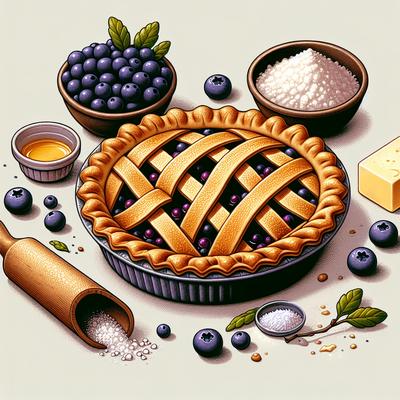 Image of Saskatoon Pie