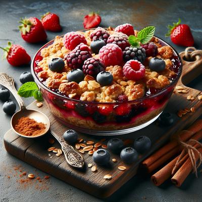 Image of Sassy's Summer Berry Crisp
