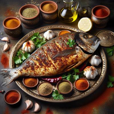Image of Sassy Middle Eastern Fish Rub