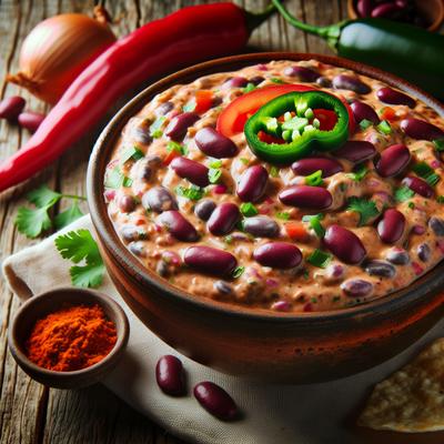 Image of Sassy Spicy Three Bean Dip