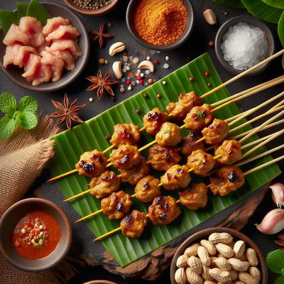 Image of Satay Pork Balls