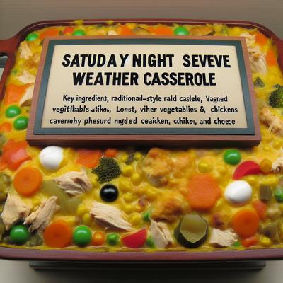 Image of Saturday Night Severe Weather Casserole