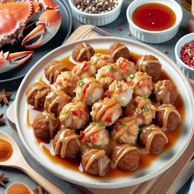 Image of Sauced Crab Ball