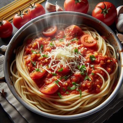 Image of Saucepan Spaghetti