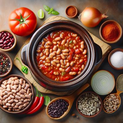 Image of Saucy Baked Navy Beans Crock Pot Recipe
