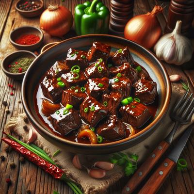 Image of Saucy Beef Cubes