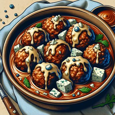 Image of Saucy Blue Cheese Meatballs