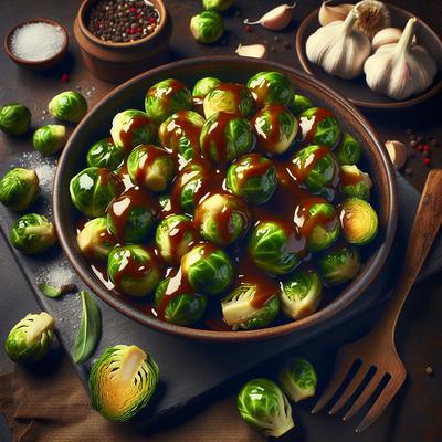 Image of Saucy Brussels Sprouts
