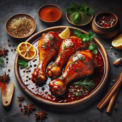 Image of Saucy Chicken Legs