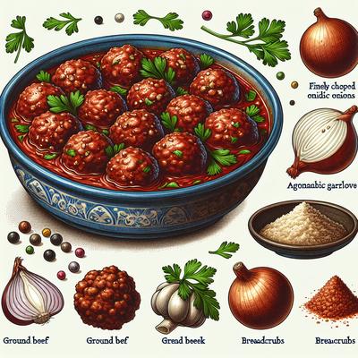 Image of Saucy Cocktail Meatballs