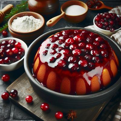 Image of Saucy Cranberry Cake