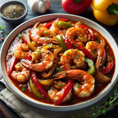 Image of Saucy Creole Shrimp for One