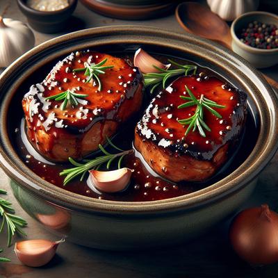 Image of Saucy Crock Pot Pork Chops