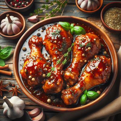 Image of Saucy Drumsticks Thighs