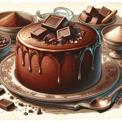 Image of Saucy Fudge Pudding Cake