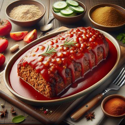 Image of Saucy Meatloaf