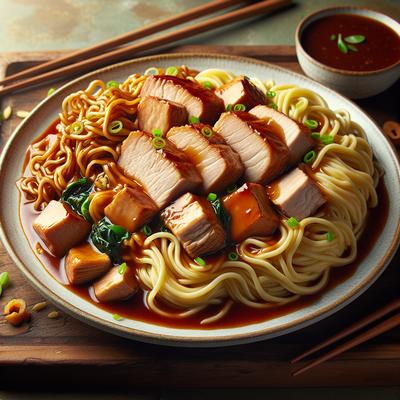 Image of Saucy Pork N Noodle Bake for 2