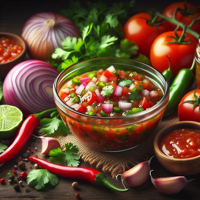 Image of Saucy Salsa Salad Dressing