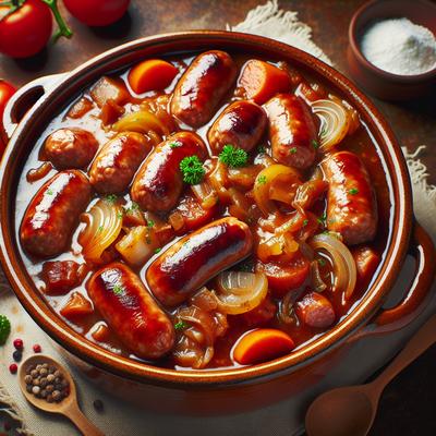 Image of Saucy Sausage Casserole