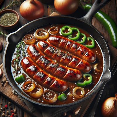 Image of Saucy Skillet Bratwurst