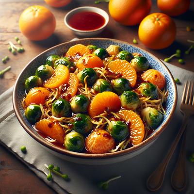 Image of Saucy Sprouts and Oranges