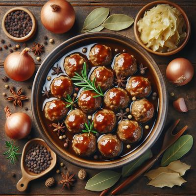 Image of Sauerbraten Meatballs Sauerbraten Klopse