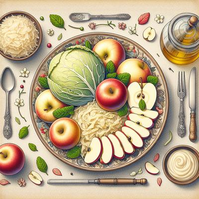 Image of Sauerkraut and Apples