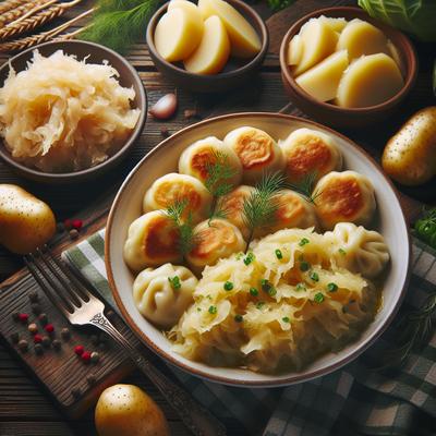 Image of Sauerkraut and Potato Dumplings