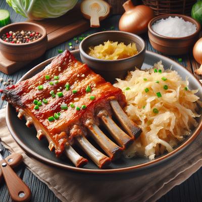 Image of Sauerkraut and Spareribs
