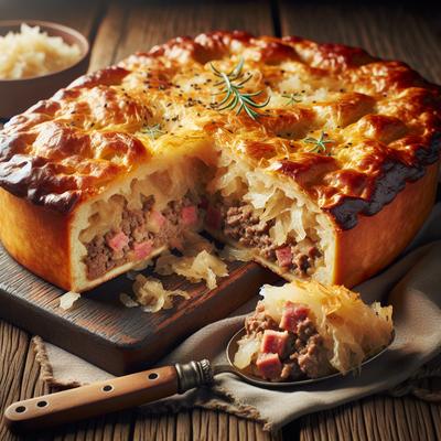 Image of Sauerkraut Bierocks Casserole