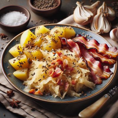 Image of Sauerkraut with Bacon Potato and Caraway