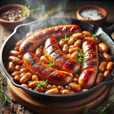 Image of Sausage and Bean Skillet