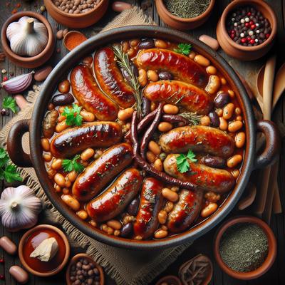 Image of Sausage and Beans Casserole