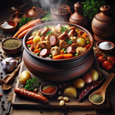 Image of Sausage and Chicken Stew