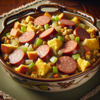 Image of Sausage and Cornbread Dressing