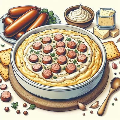Image of Sausage and Cream Cheese Dip Aka Brads Dip
