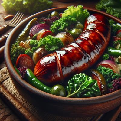 Image of Sausage and Greens
