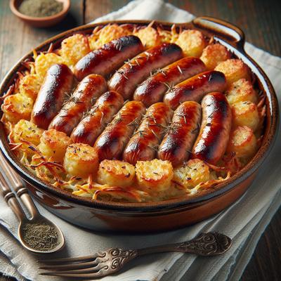 Image of Sausage and Hash Browns Bake