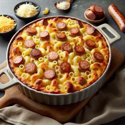 Image of Sausage and Macaroni Casserole